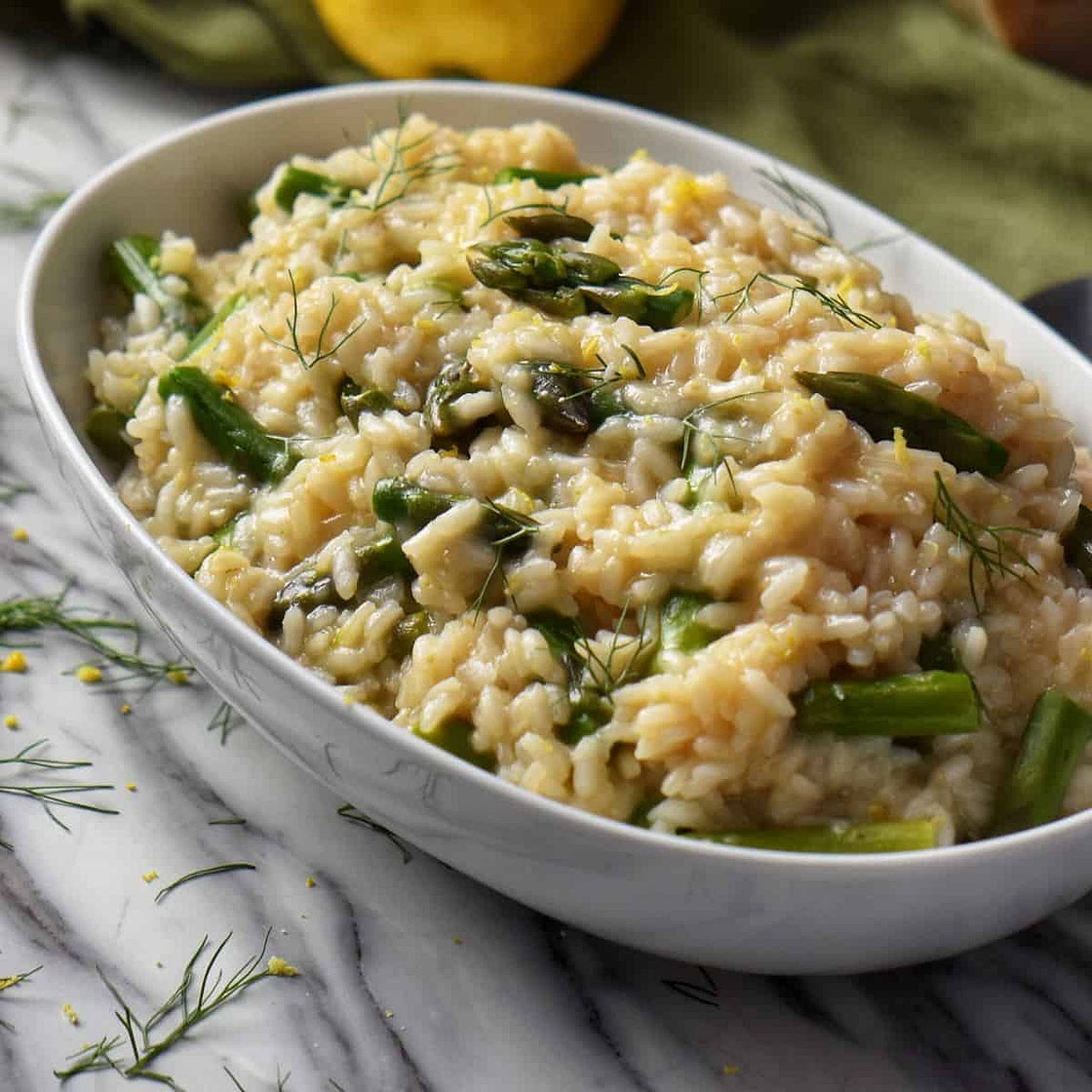 Asparagus Risotto -It's Easier Than You Think!