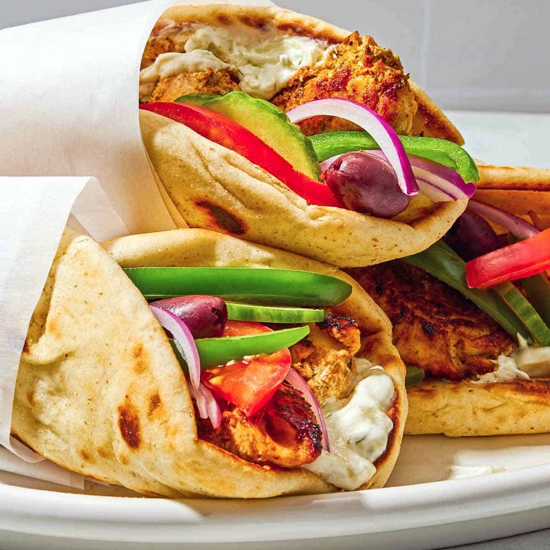 Easy Greek Chicken Gyros Recipe