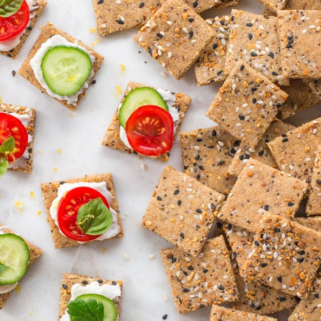 Low Carb Keto Crackers