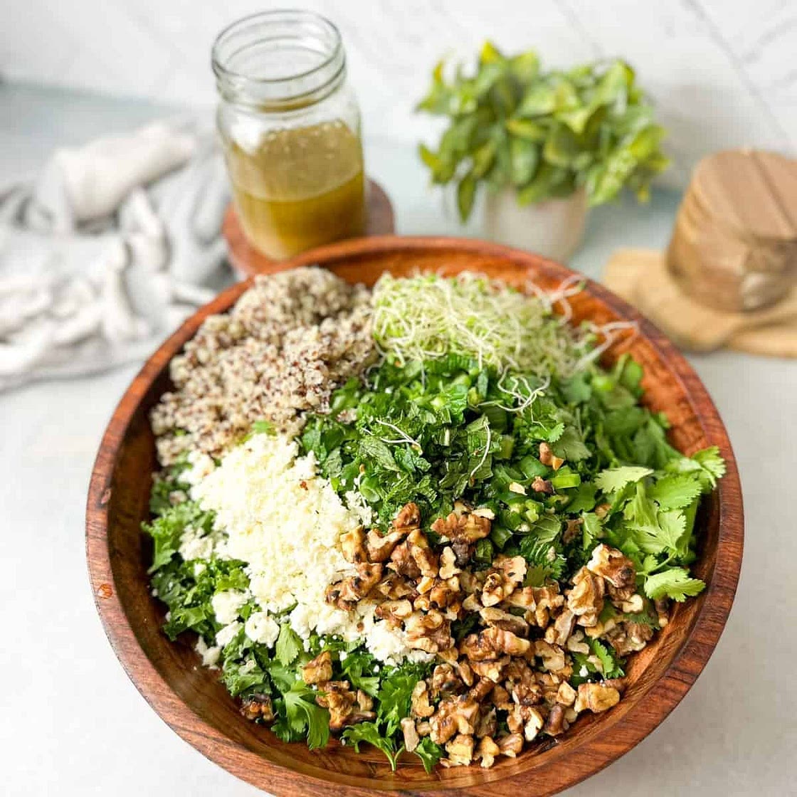 Kale Salad with Apple Cider Vinaigrette