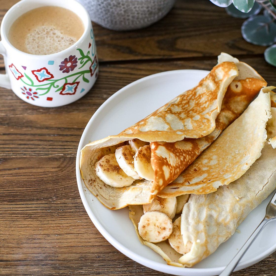 2 Ingredient Protein Crepes