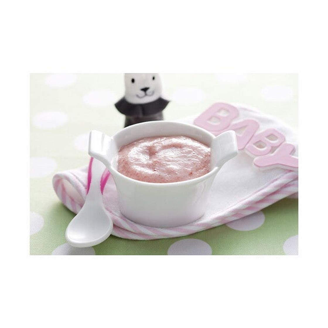 Banana and Strawberry Puree