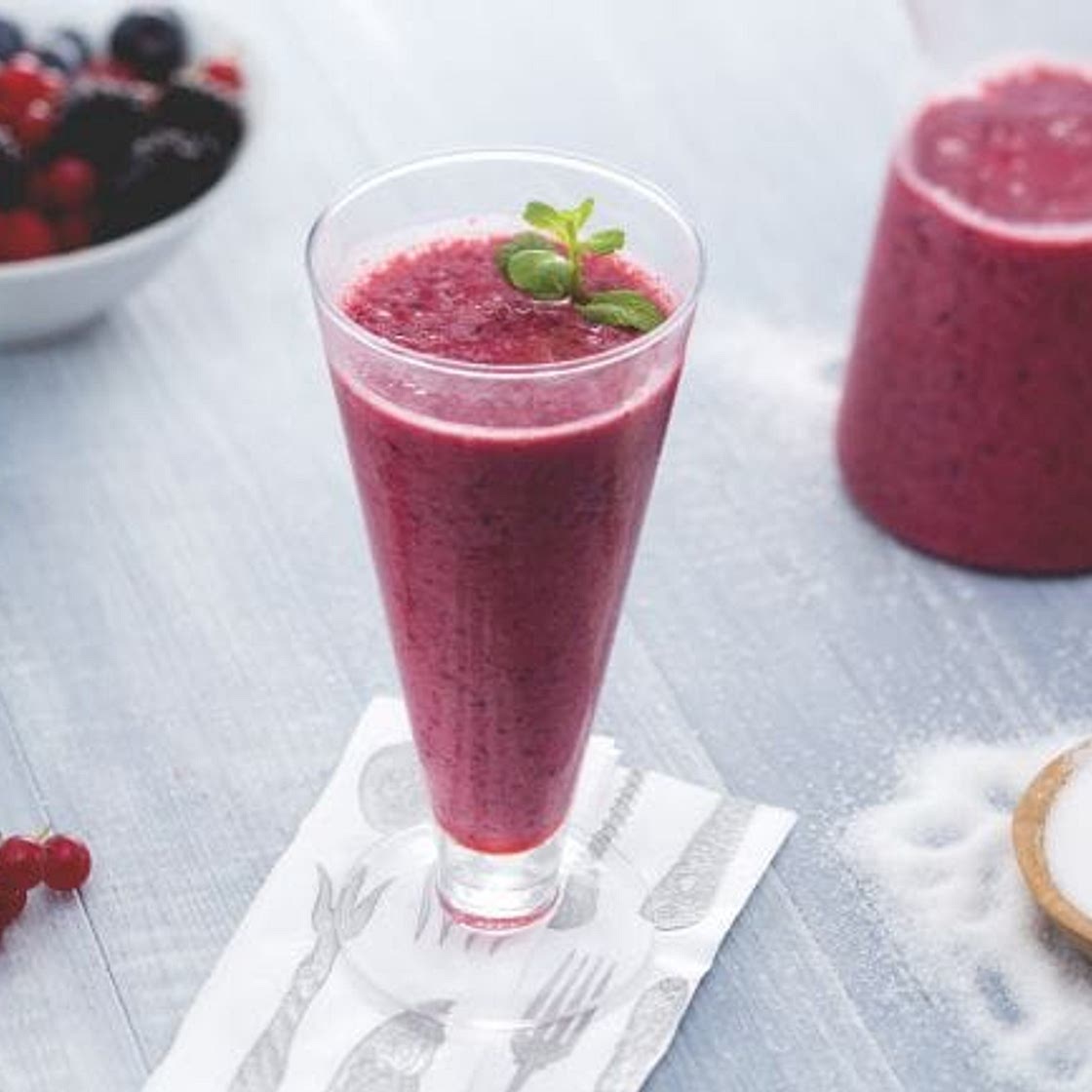 Frappè ai frutti di bosco