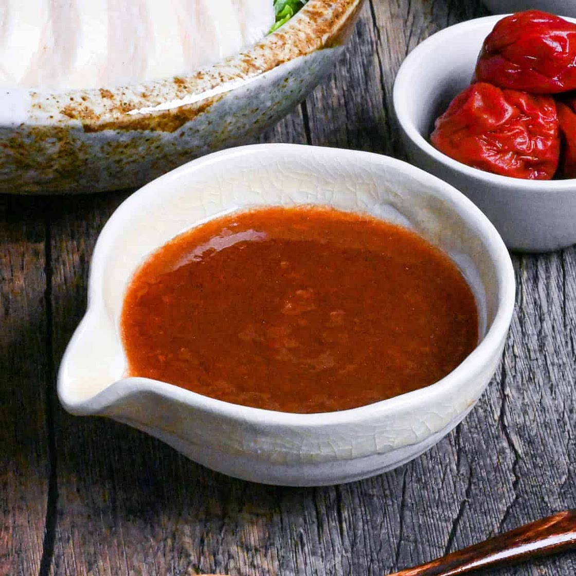 Umeboshi Salad Dressing (Made with Japanese Pickled Plums)