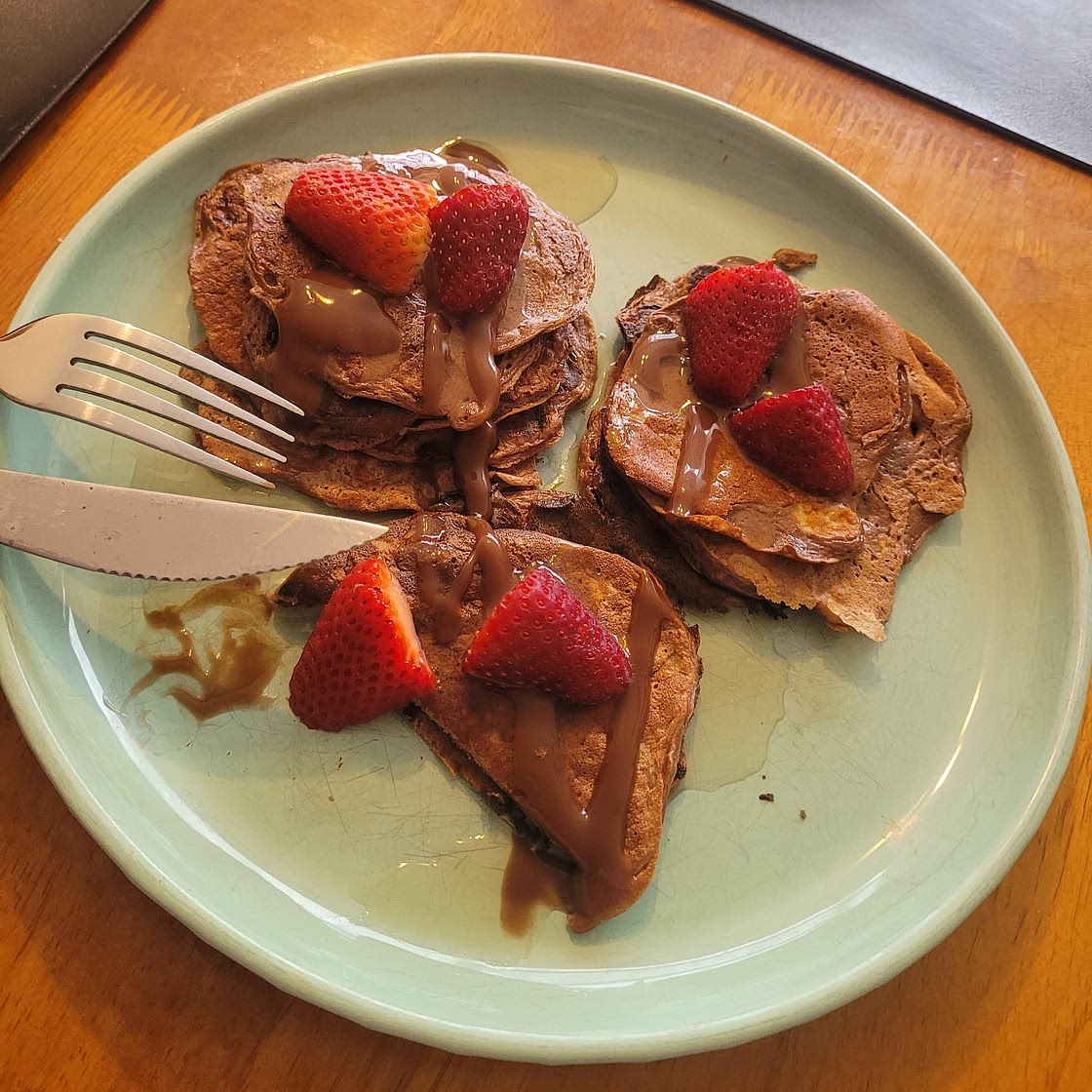 Protein pancakes (345cal for all)