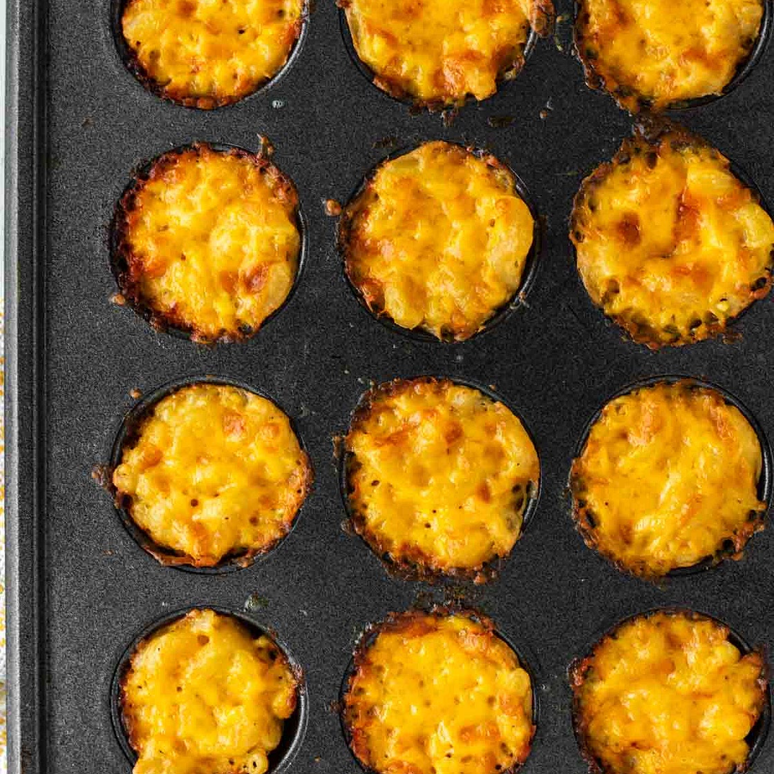 Baked Mac and Cheese Bites
