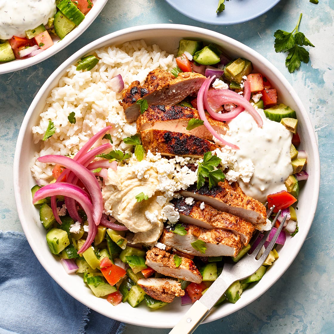 Chicken Shawarma Bowls