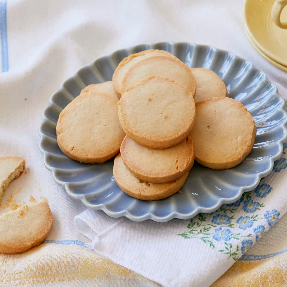 3-Ingredient Shortbread Cookies Recipe
