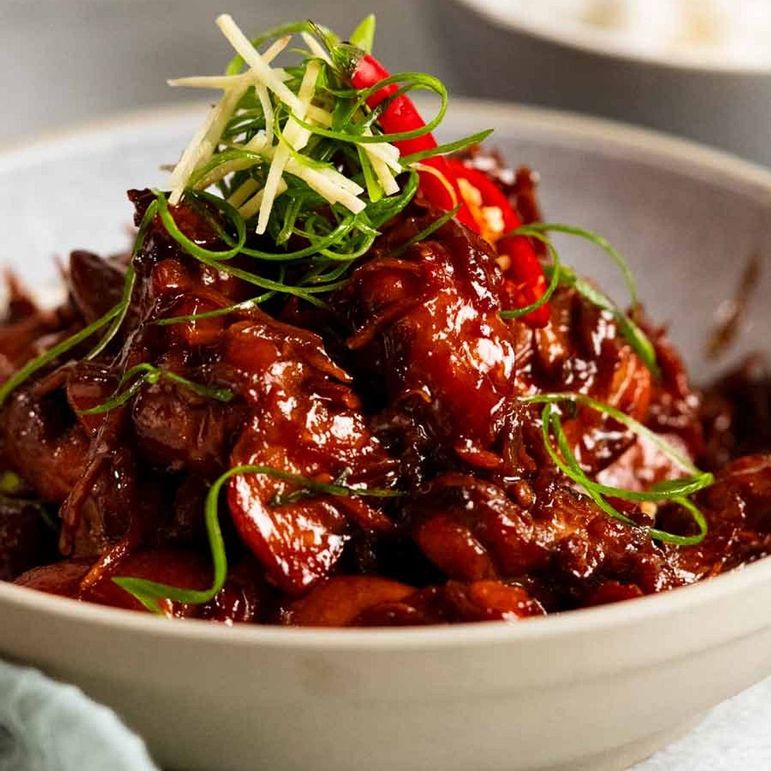 Vietnamese Caramel Ginger Chicken