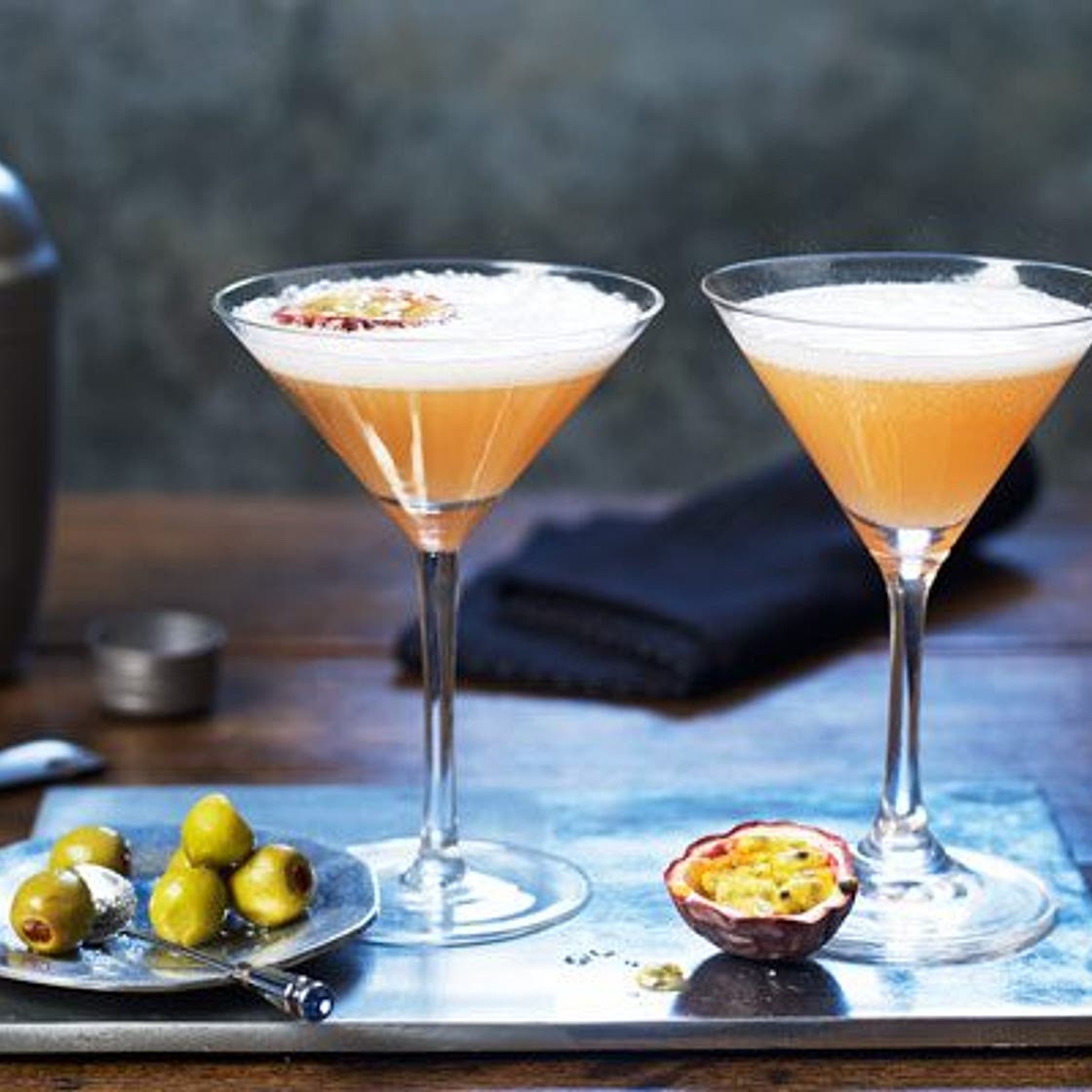 Passion fruit martini
