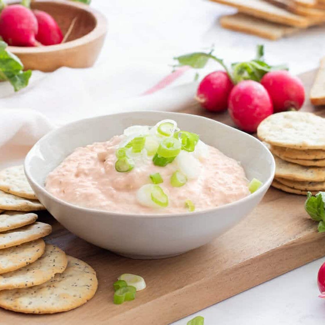 Simple Canned Salmon Dip