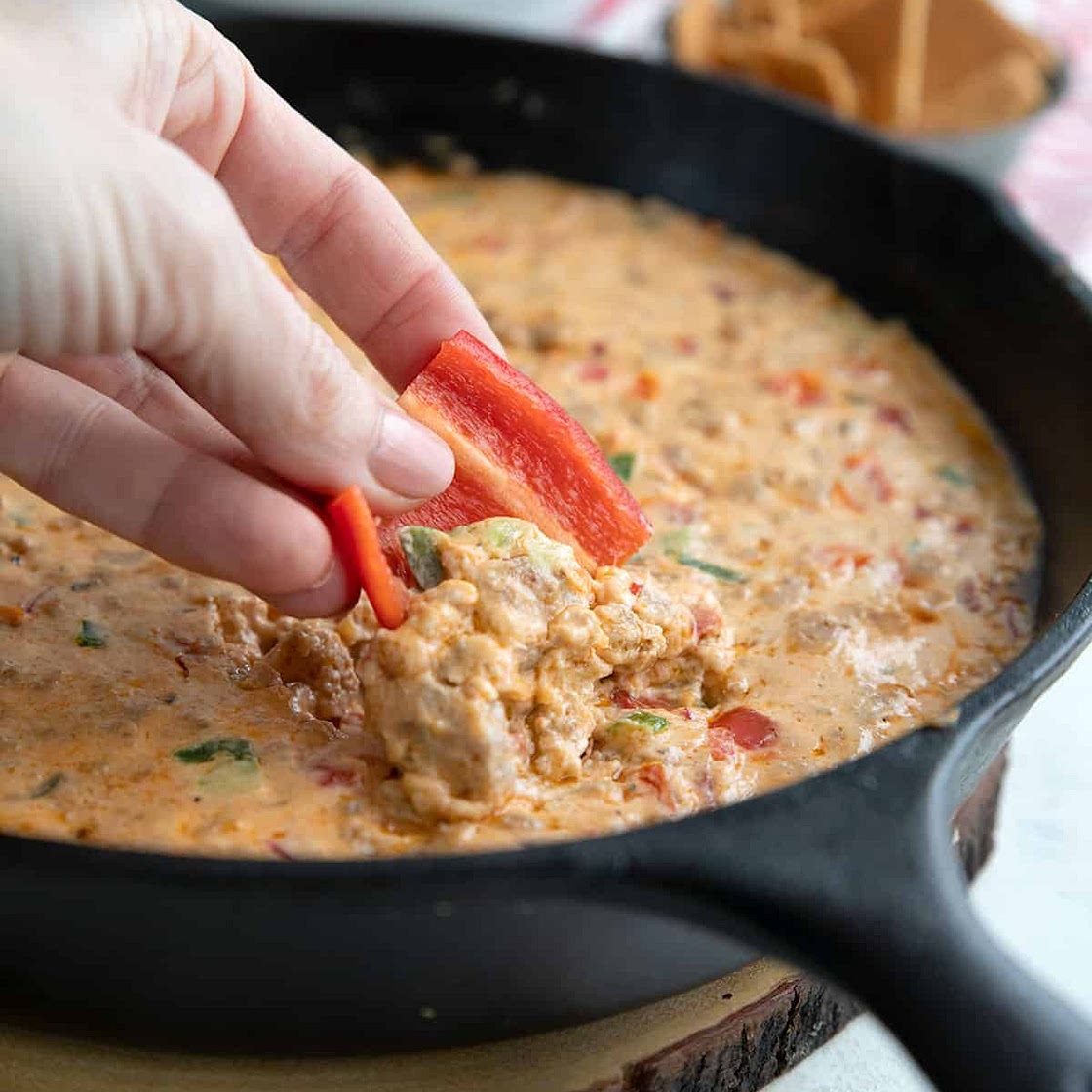 Sausage Cheese Dip Recipe