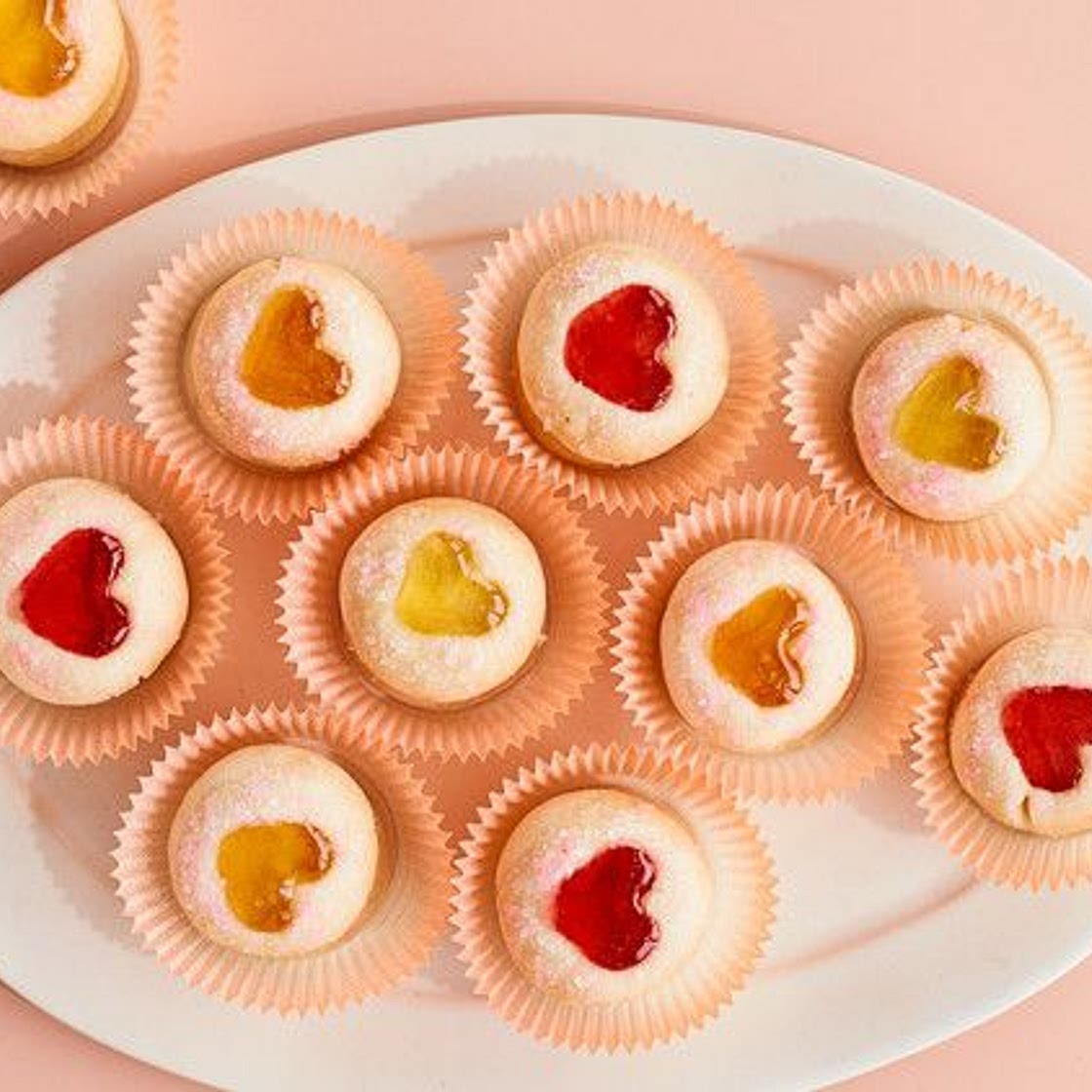 Sweetheart Thumbprint Cookies
