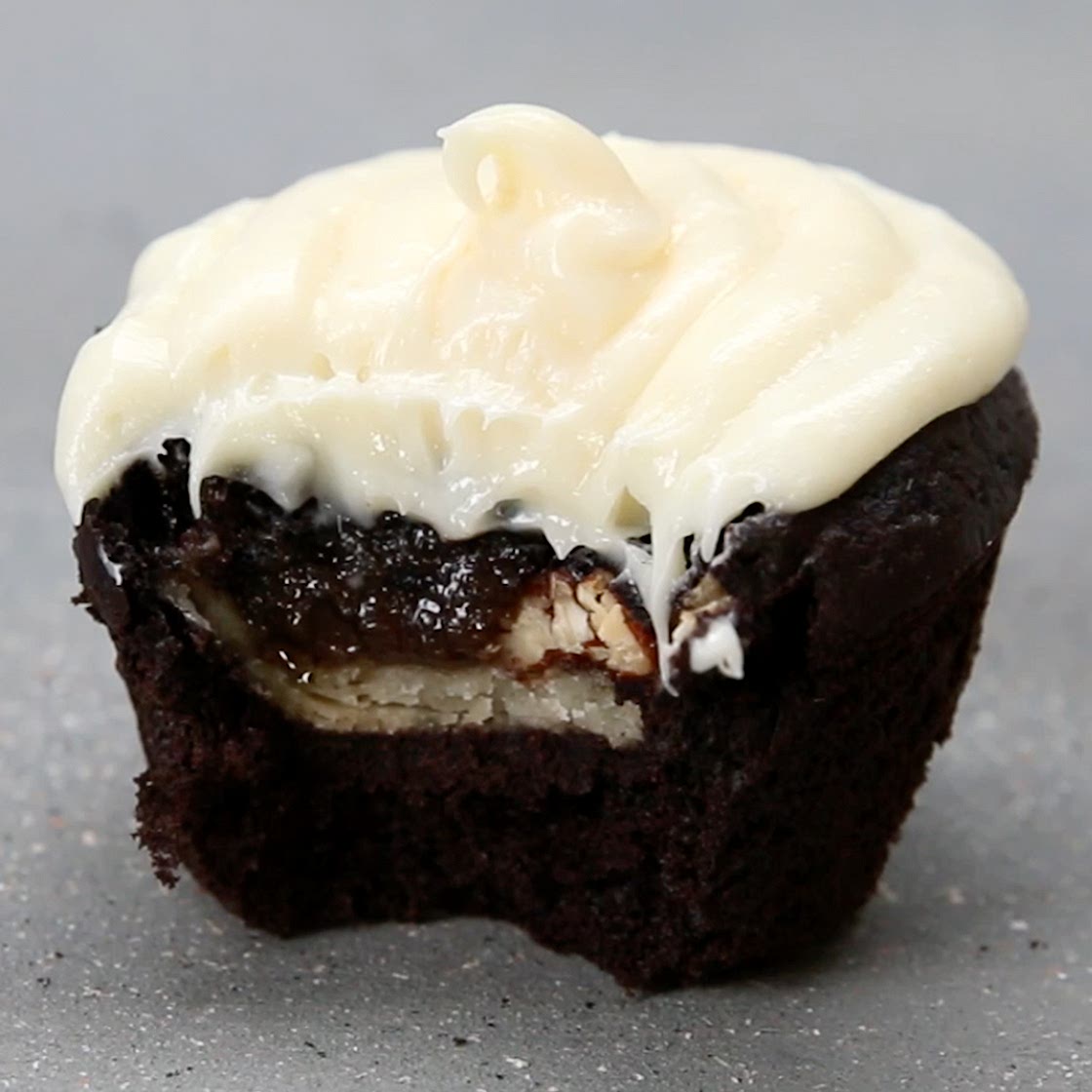 Stuffed Cupcakes Recipe by Tasty