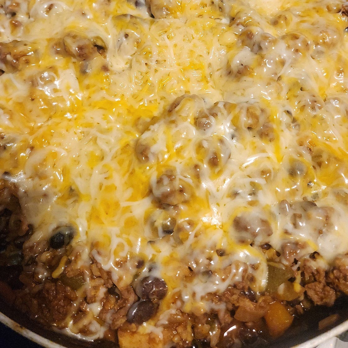 Mexican Ground Beef Skillet