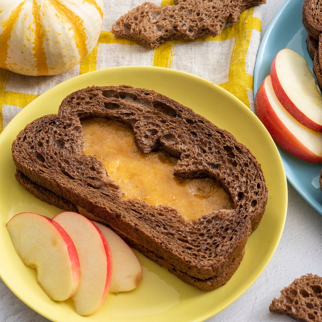 Spooky Grilled Cheese