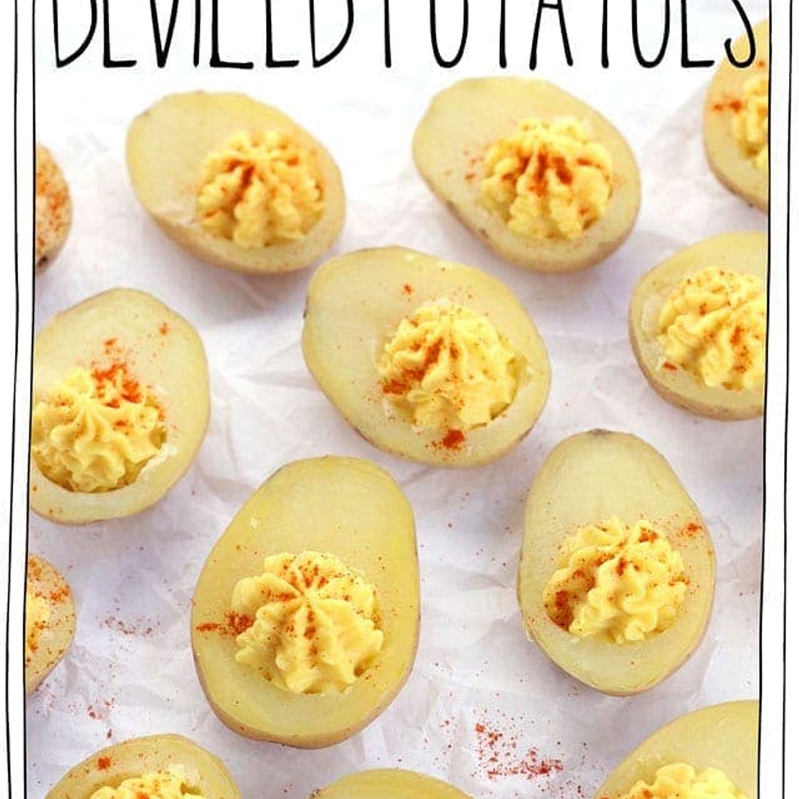 Vegan Deviled Potatoes