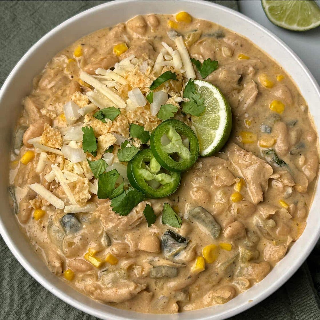 Vegan White Chicken Chili
