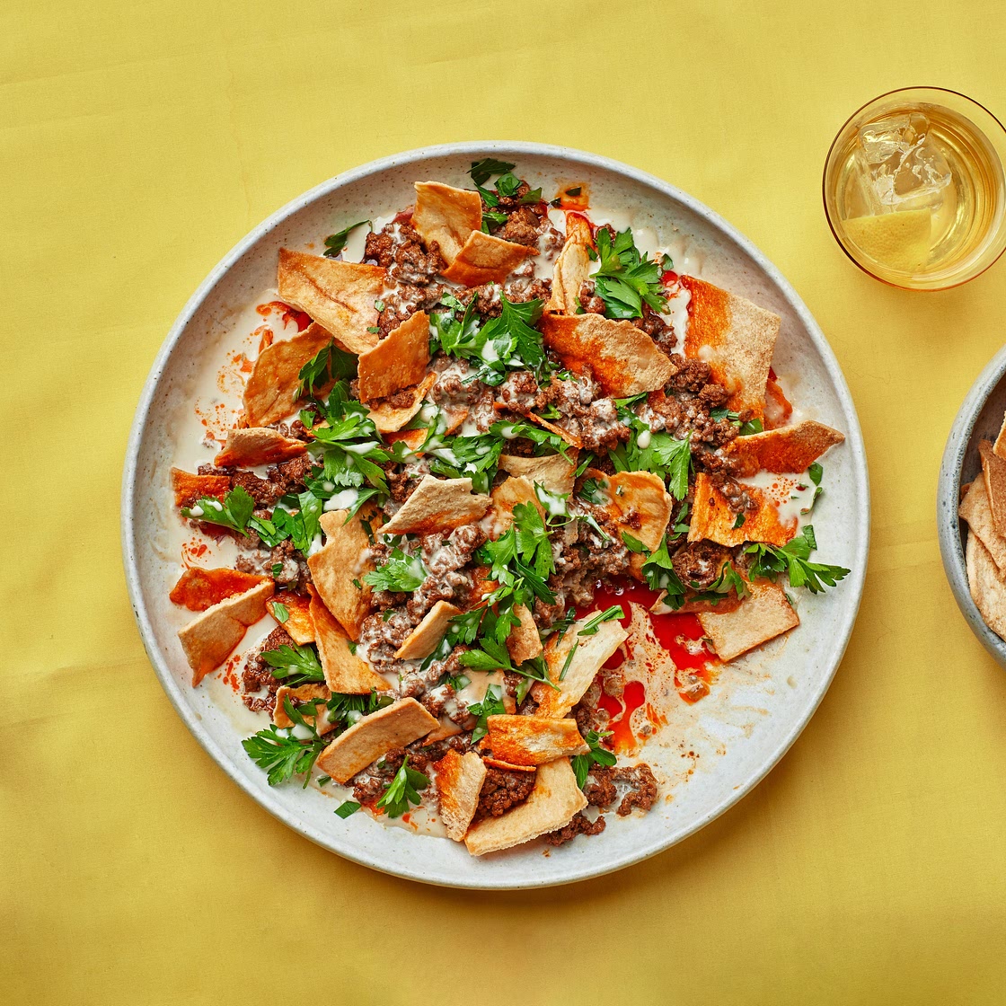 Creamy Tahini and Harissa Beef