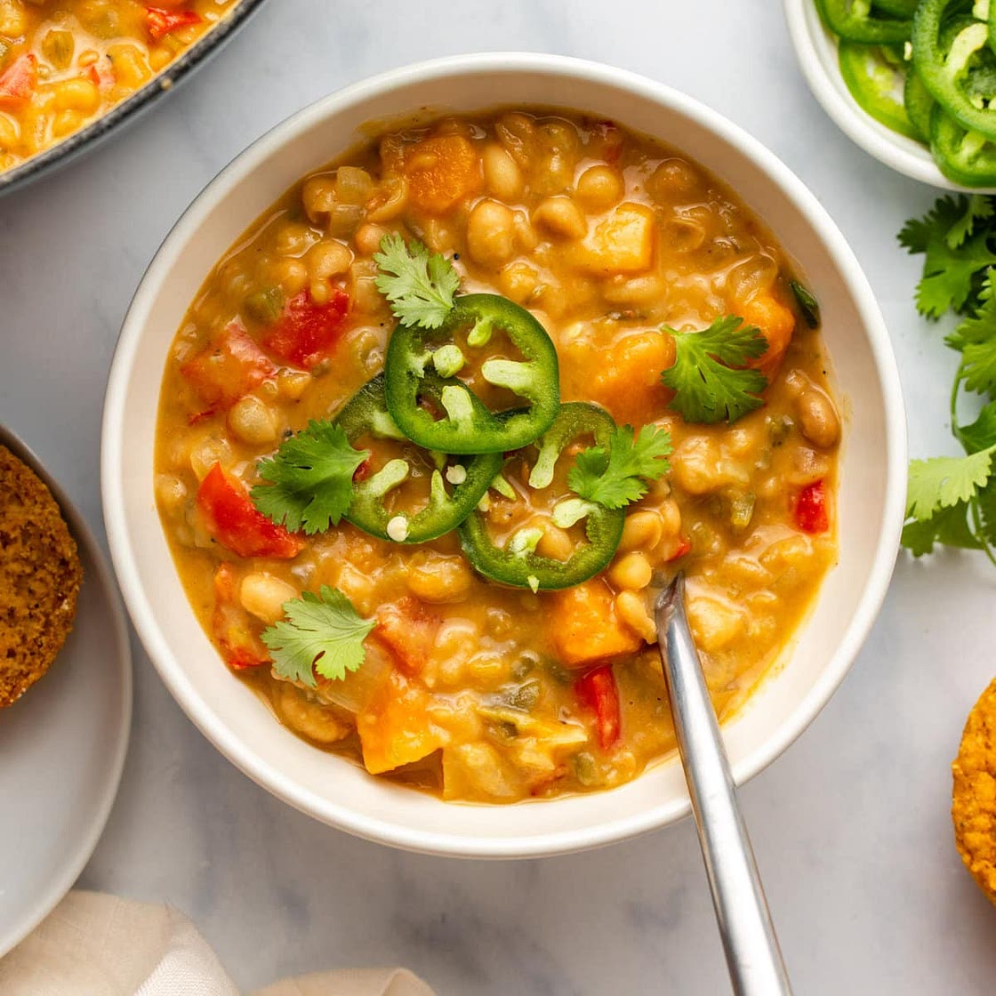 Butternut Squash & White Bean Chili