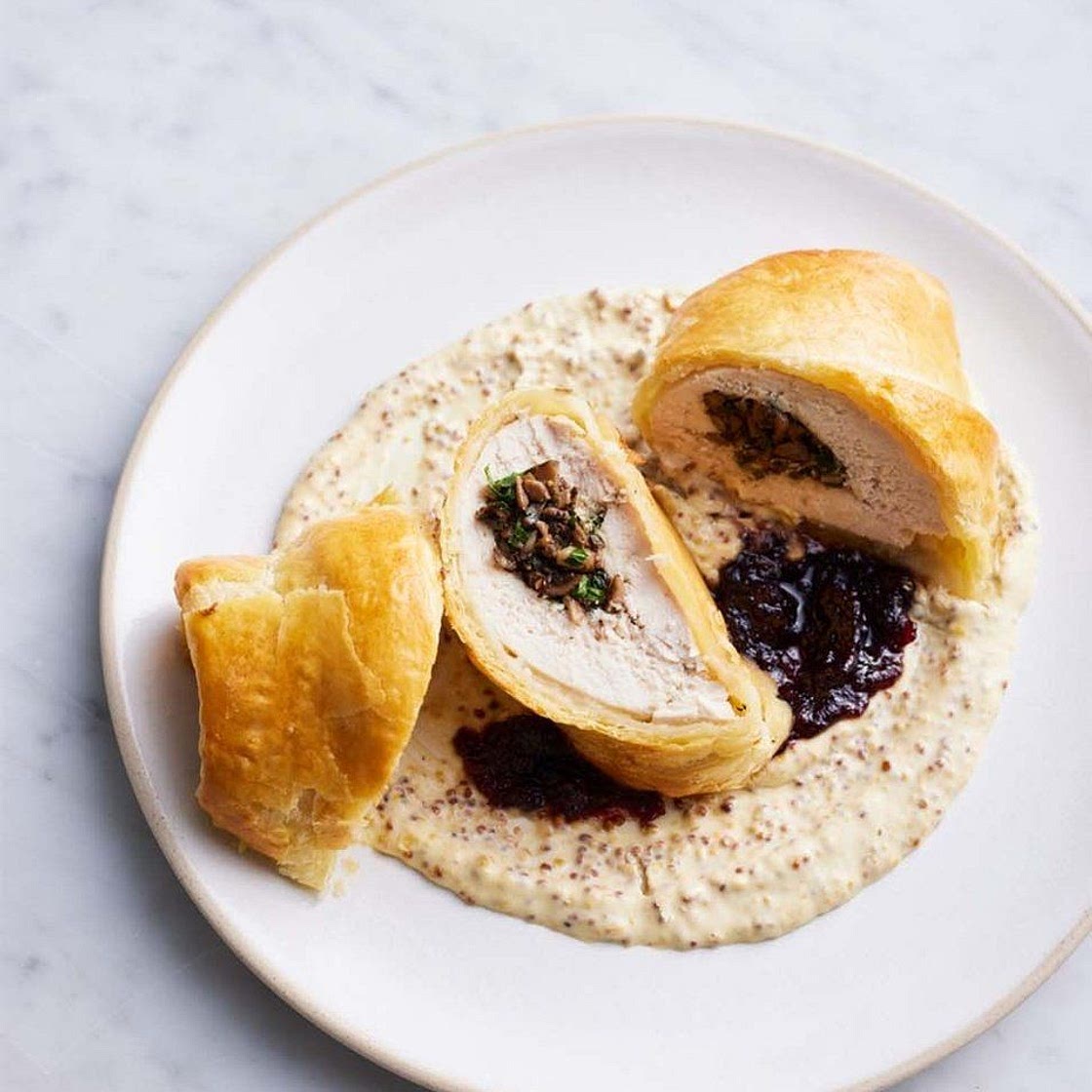 My old man's superb chicken