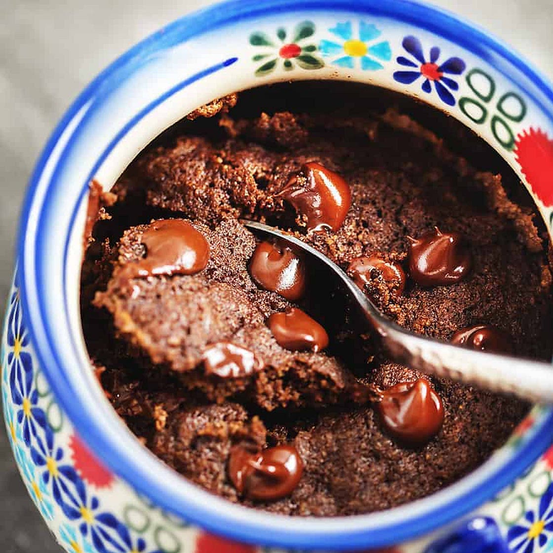 Keto Mug Cake - Chocolate, Vanilla, or Peanut Butter