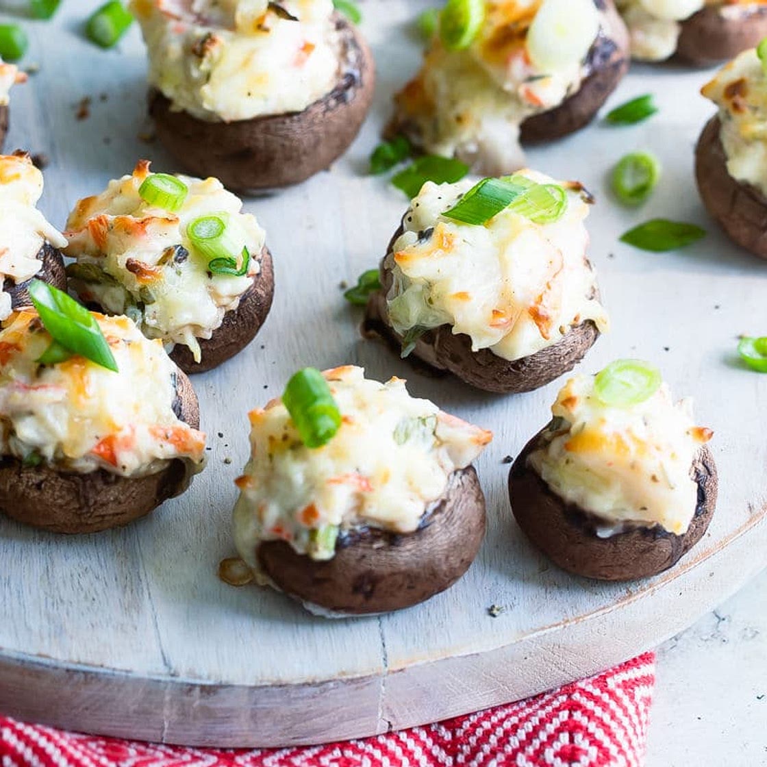 Crab Stuffed Mushrooms