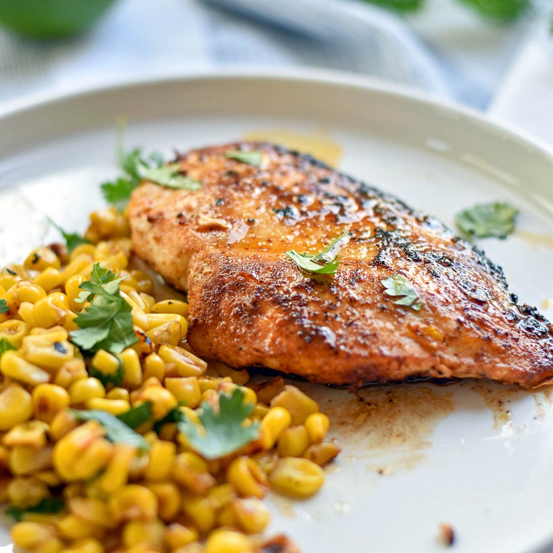 Southwest Skillet Blackened Chicken