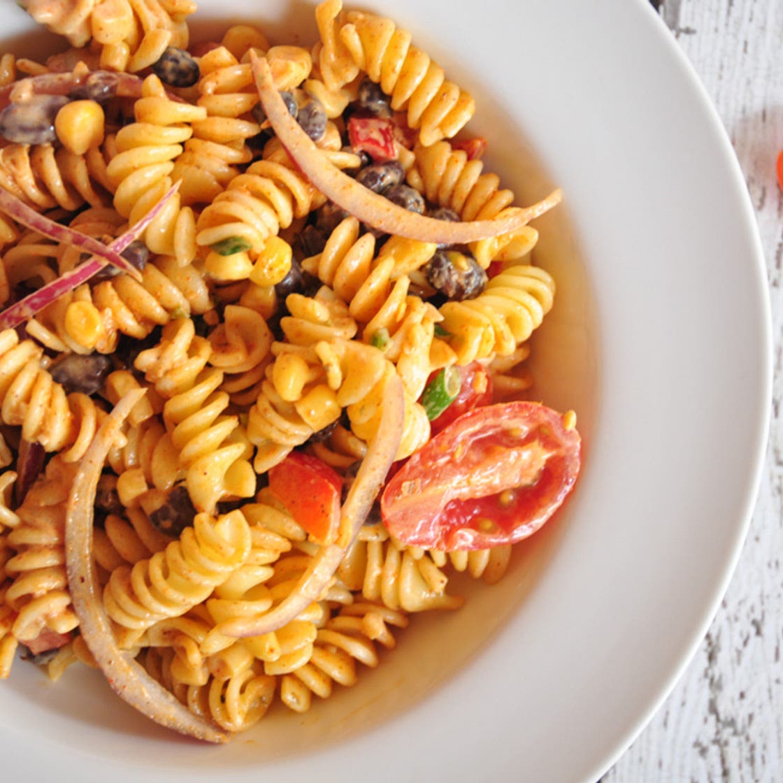 Vegetarian Taco Pasta Salad