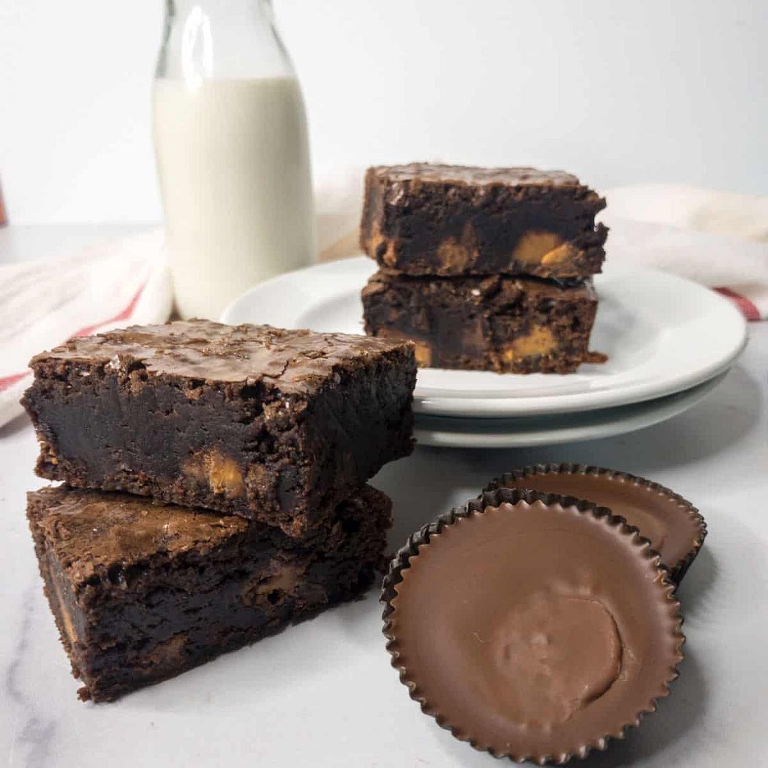 Easy To Make Peanut Butter Cup Brownies