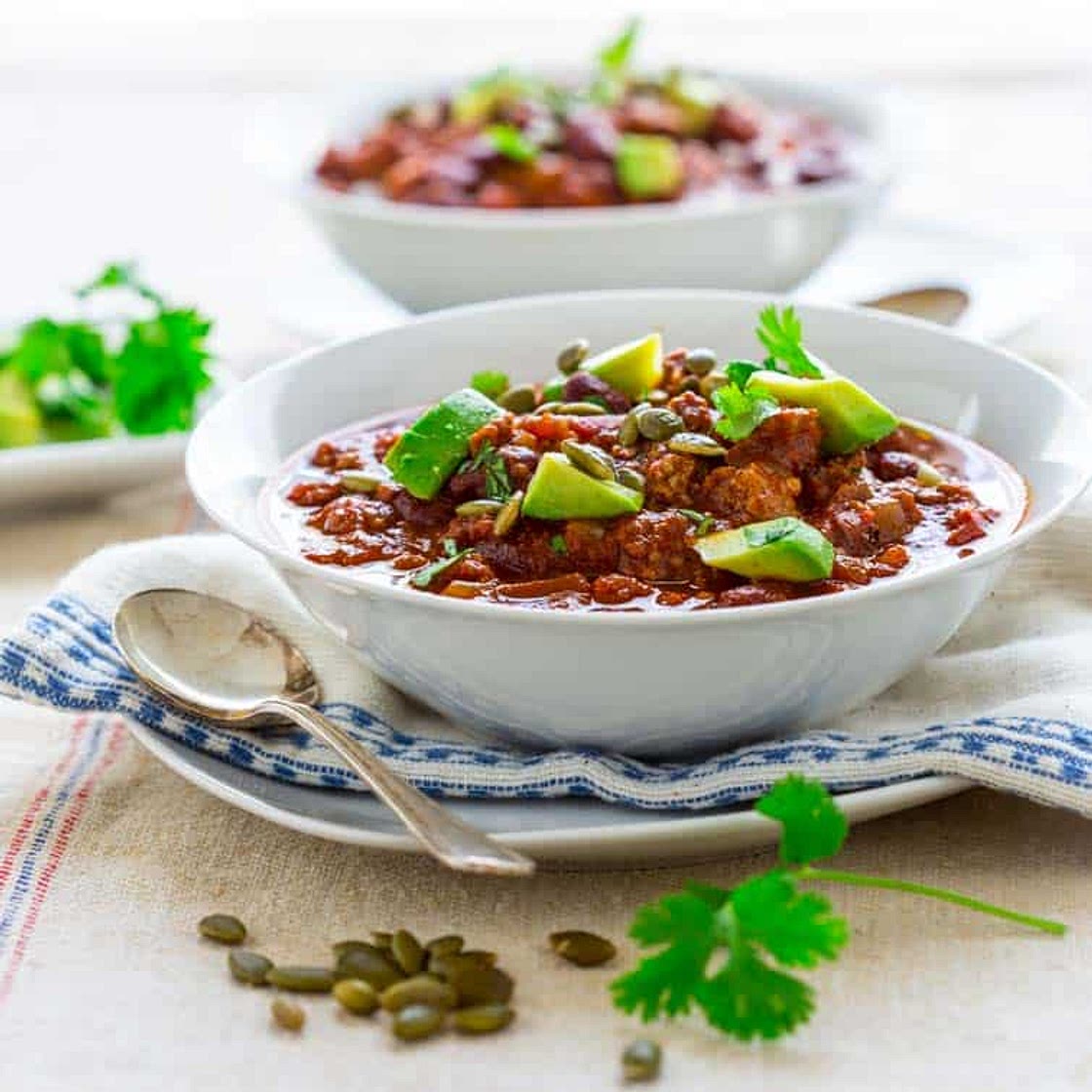 Maple Turkey Chili