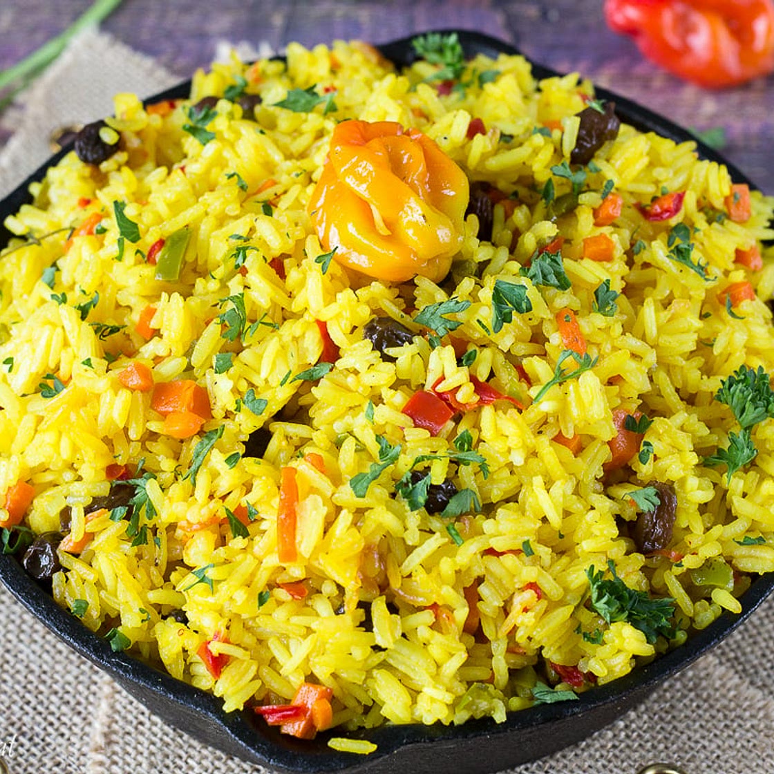 Caribbean Yellow Rice