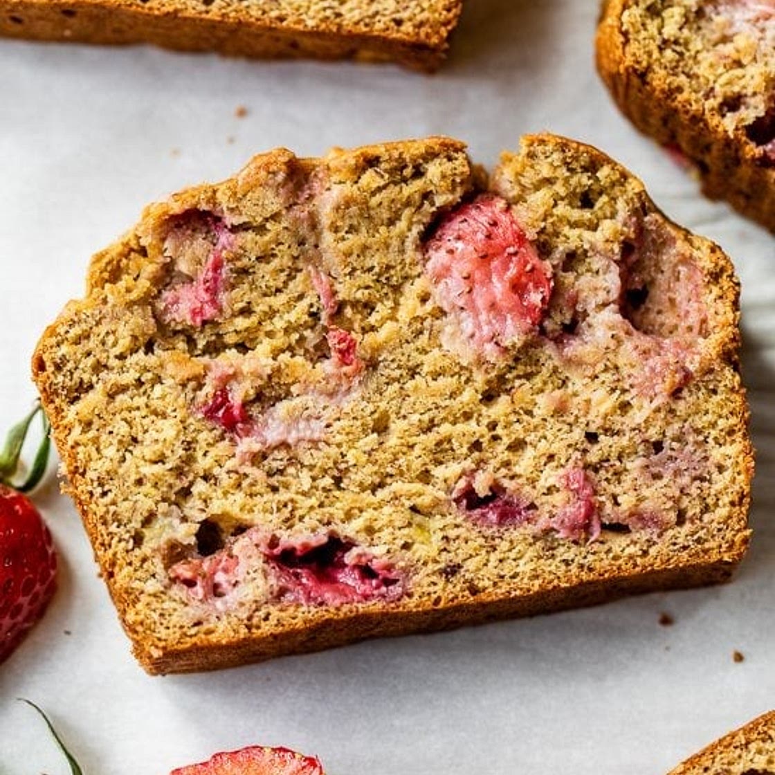Strawberry Banana Bread Recipe