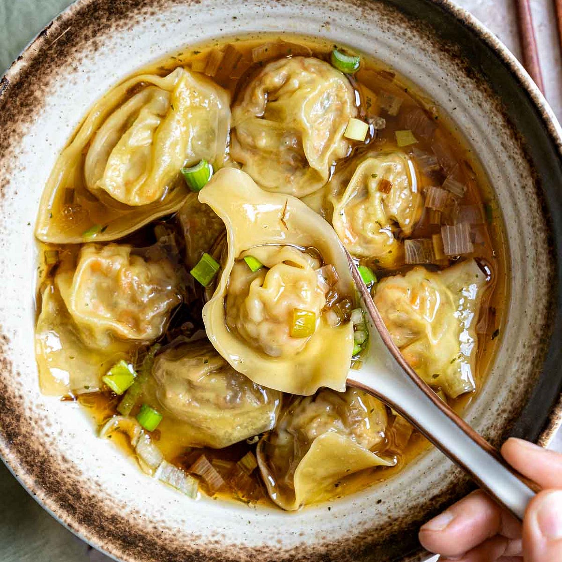Vegan Wonton Soup