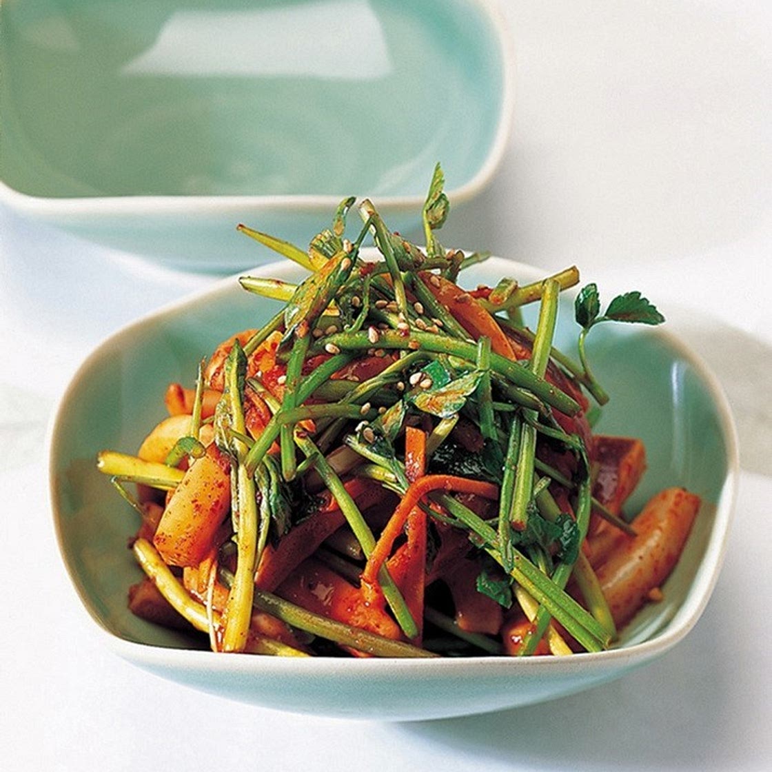 오징어 미나리무침 만드는 법