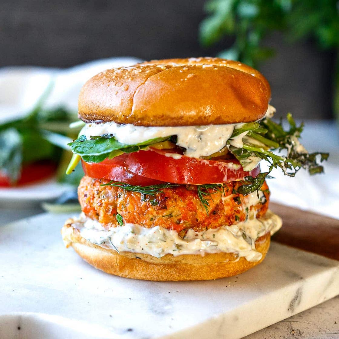 Salmon Burgers Recipe
