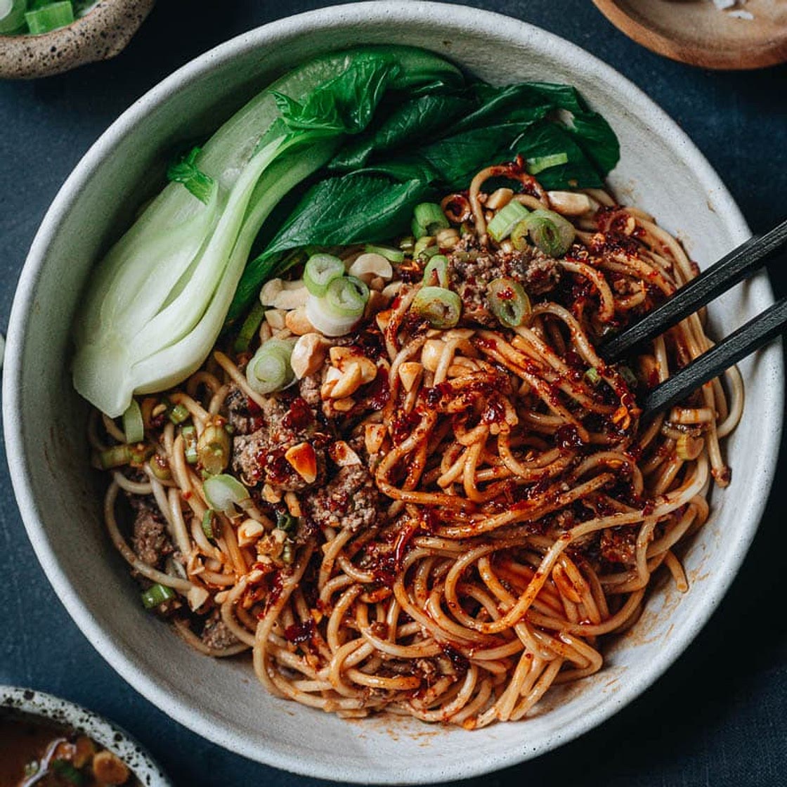 Vegan Dan Dan Noodles