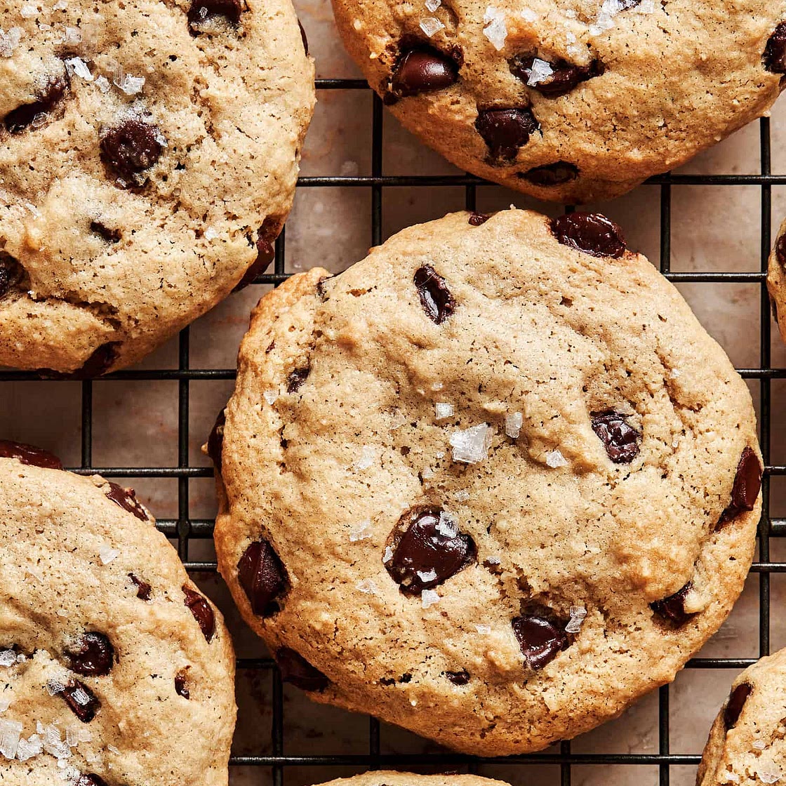 Life Changing Tahini Chocolate Chip Cookies