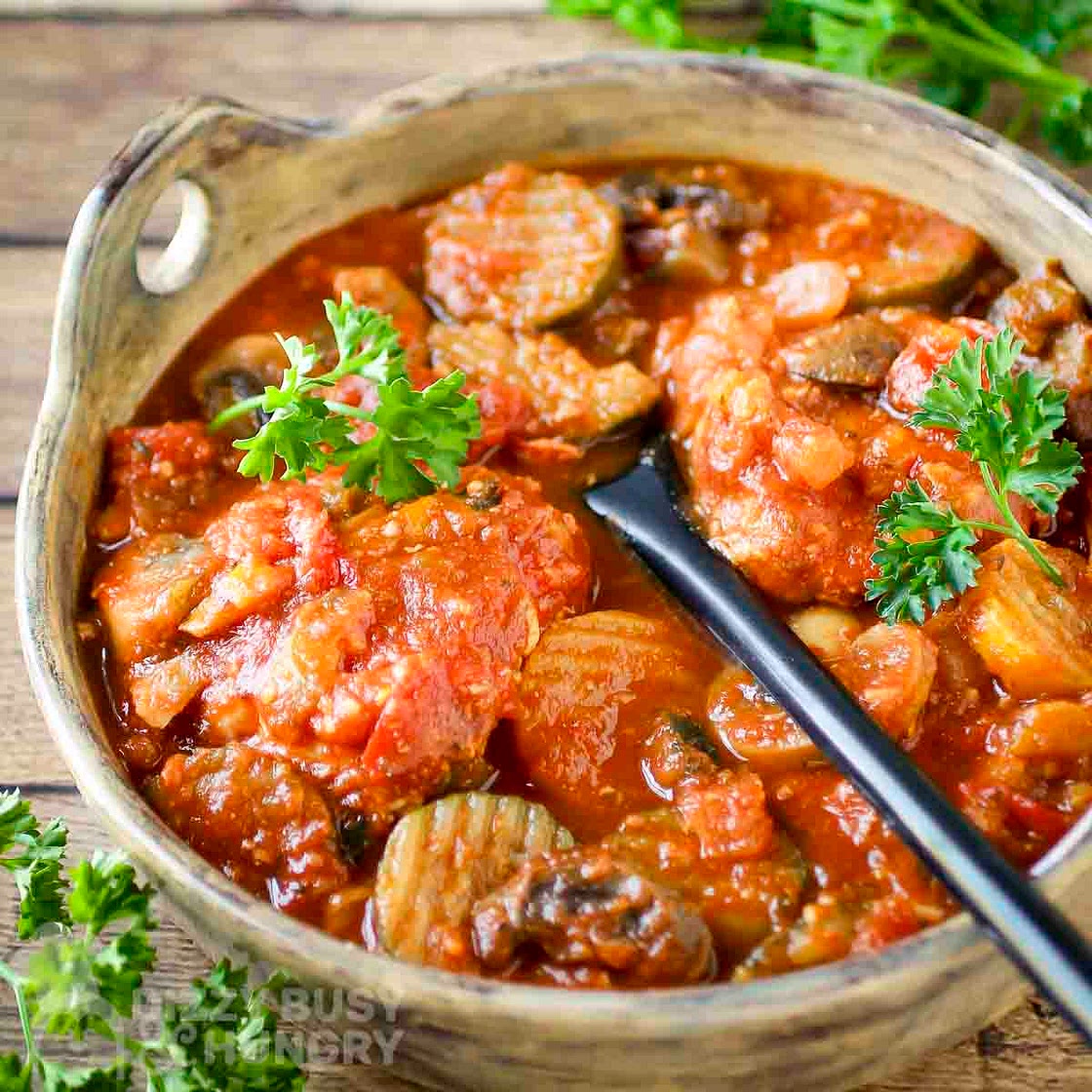 Crock Pot Chicken Cacciatore