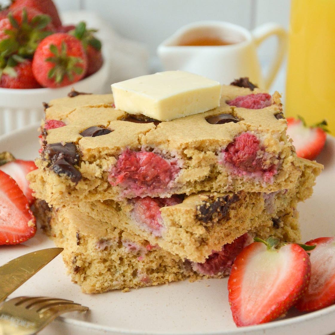 Vegan Sheet Pan Pancakes