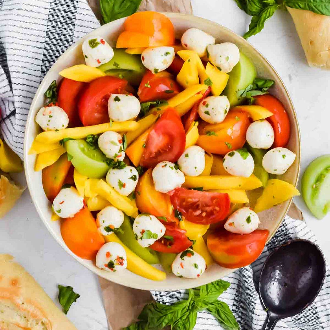Mango Tomato Salad