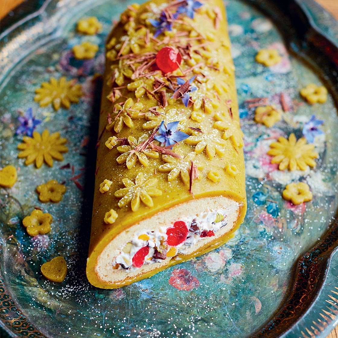 Rolled cassata
