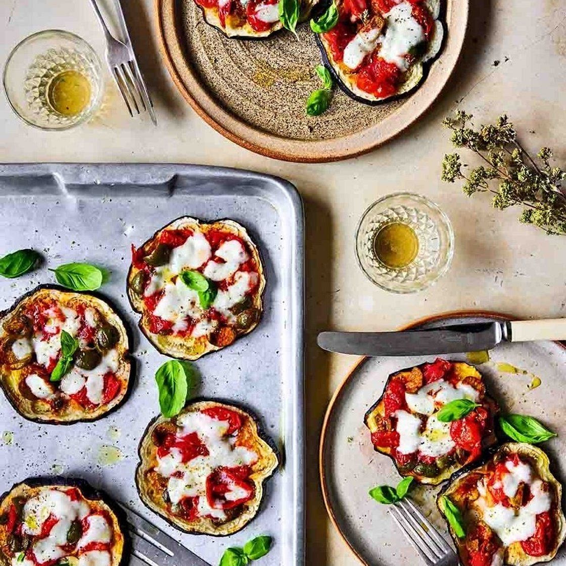 ‘Pizzette’ di melanzane