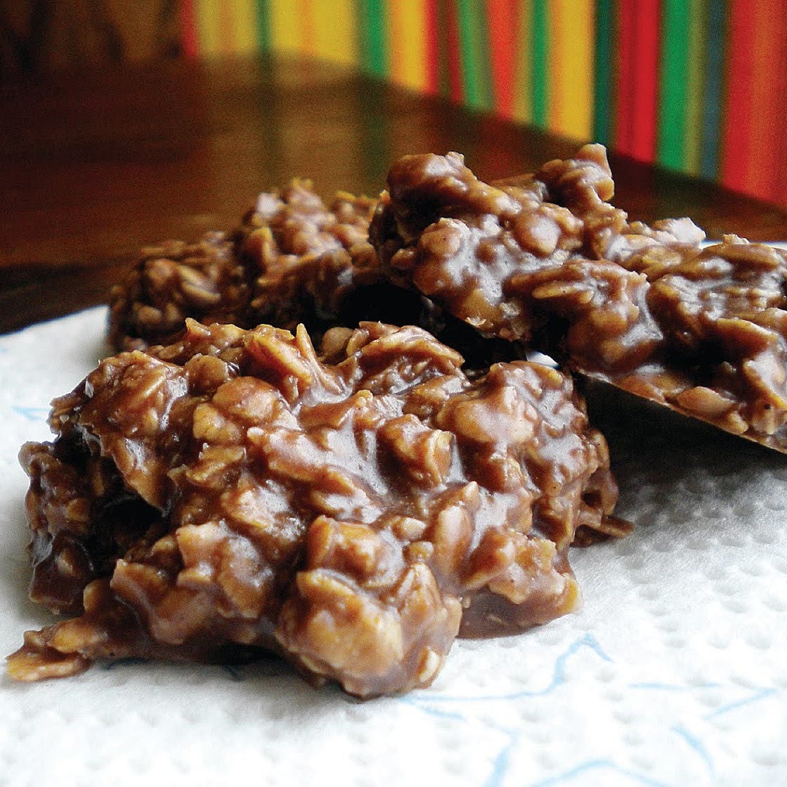 No Bake Chocolate Oatmeal Cookies (Gluten Free)