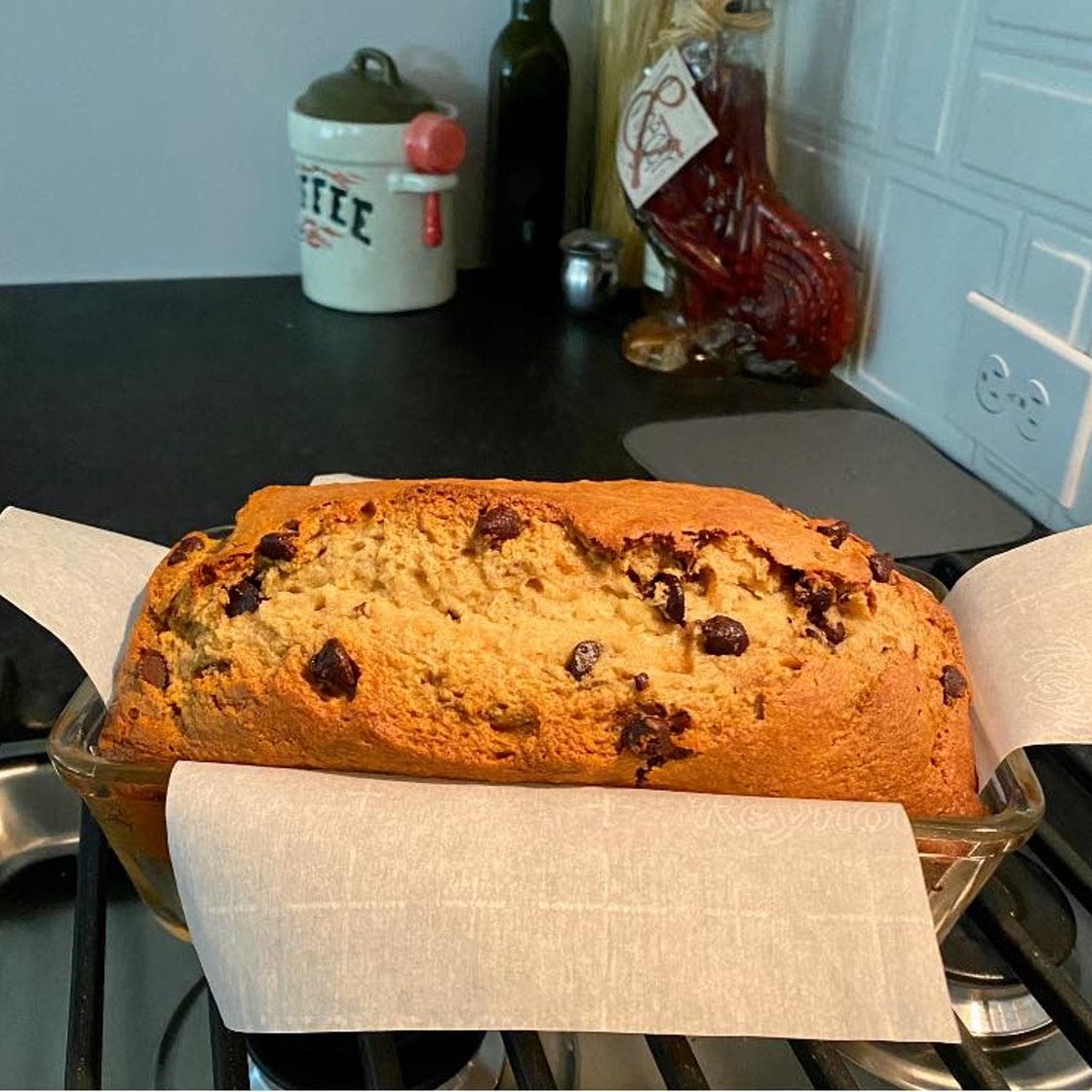 Applesauce Banana Bread