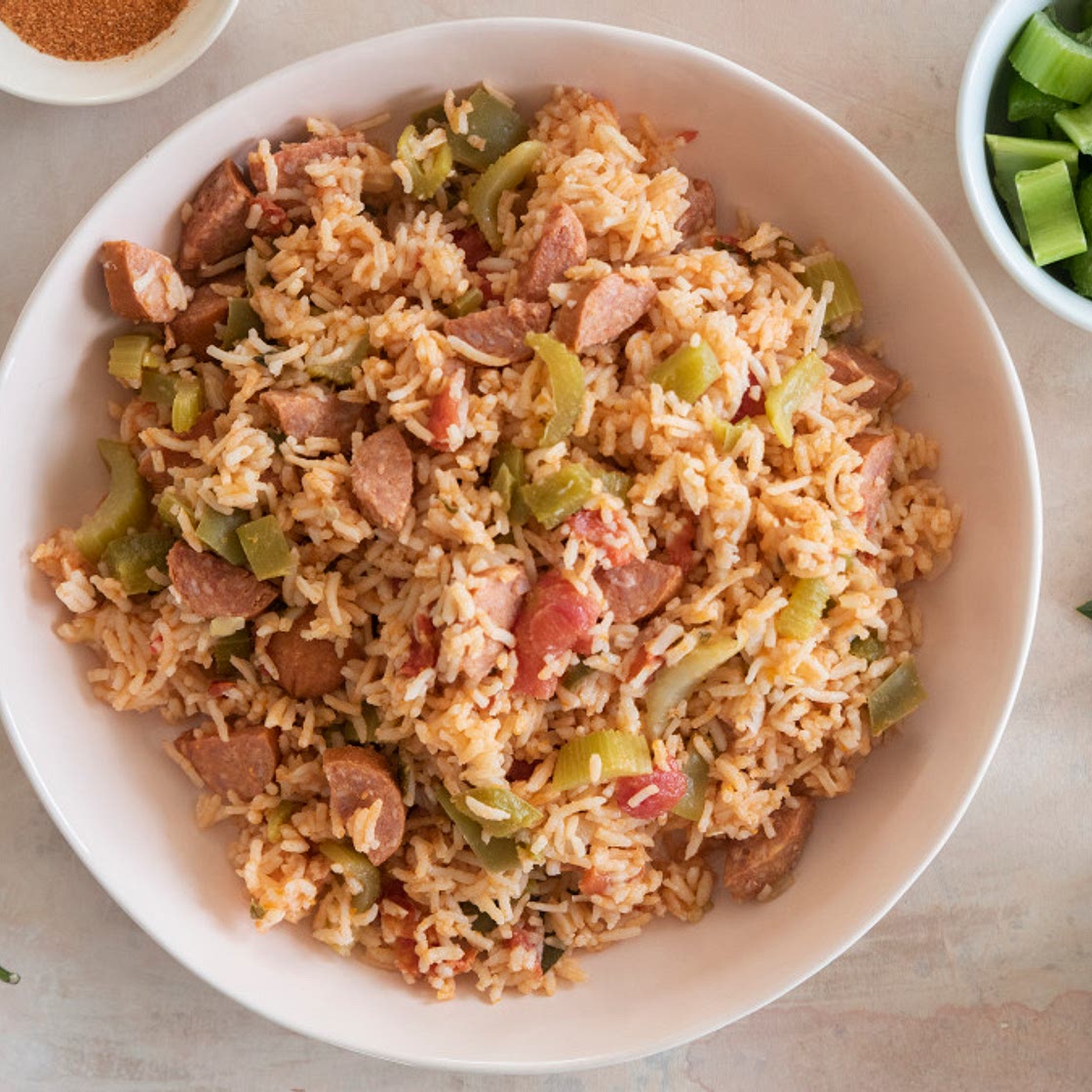 Louisiana Sausage Jambalaya