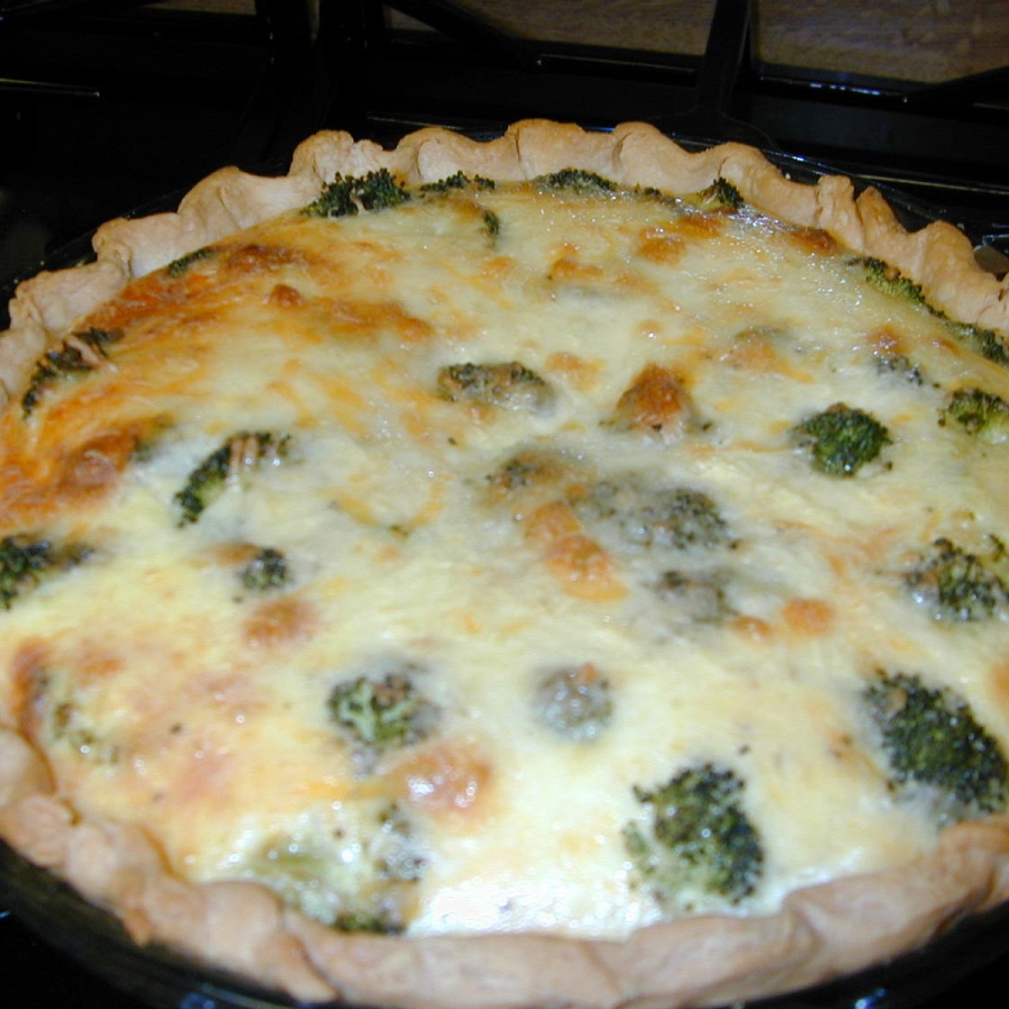 Italian sausage-Broccoli Quiche