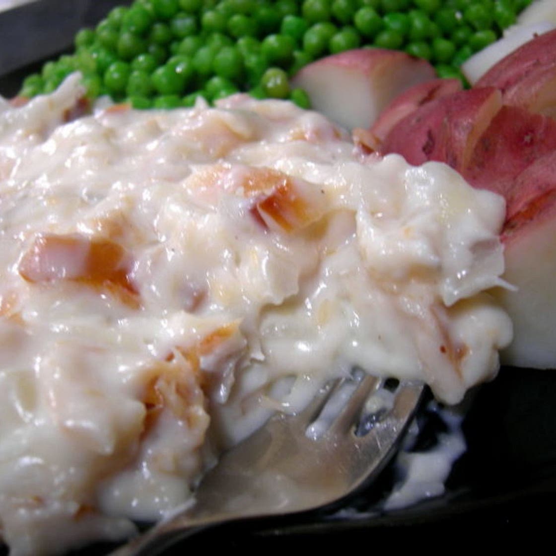 Creamed Finnan Haddie (Smoked Haddock)