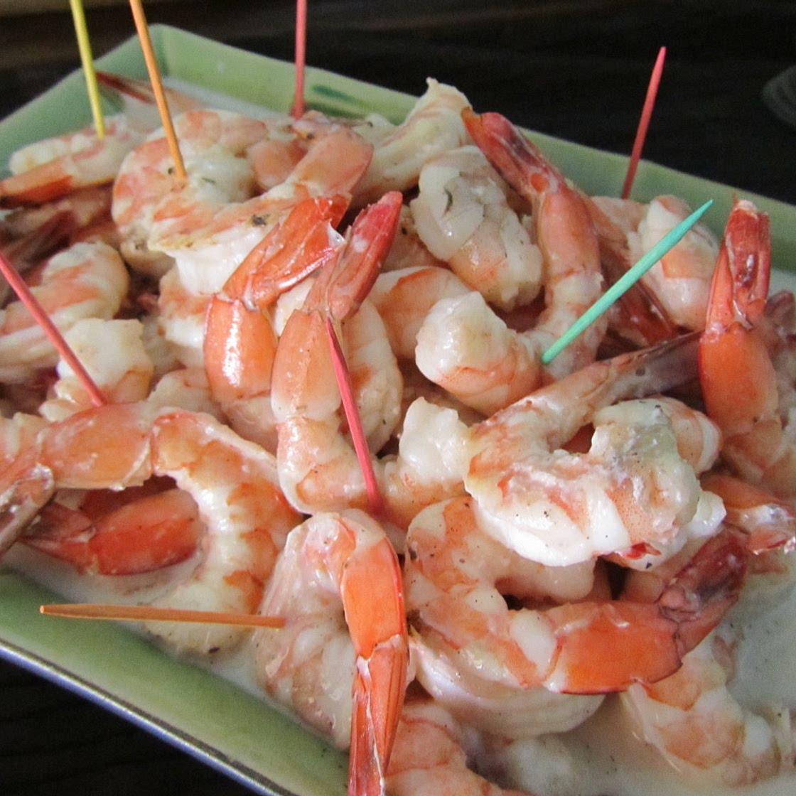 Tahitian Shrimp in Coconut-Vanilla Sauce