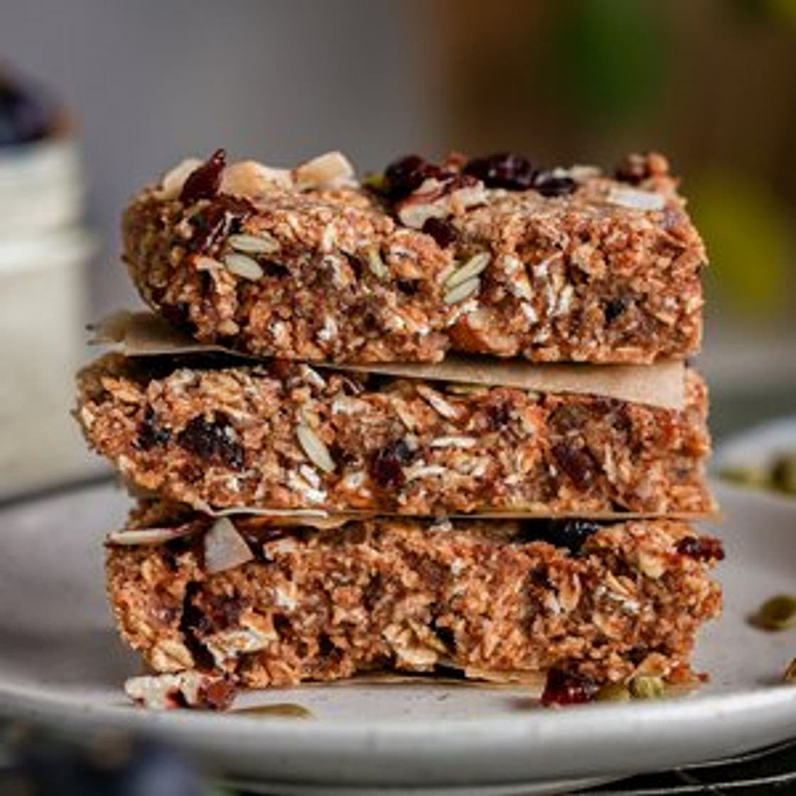 Hazelnut Granola Breakfast Bars